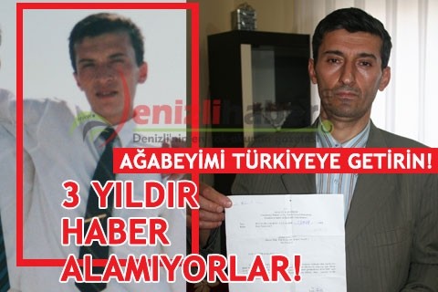 3 YILDIR HABER ALAMIYORLAR!