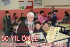 50 YIL ÖNCE MEZUN OLDUĞU OKULA YARDIMA GELDİ