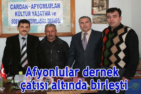 Afyonlular dernek çatısı altında birleşti