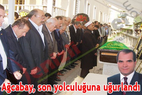 Ağcabay, son yolculuğuna uğurlandı