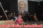 Akdeniz türküleri seslendirilecek