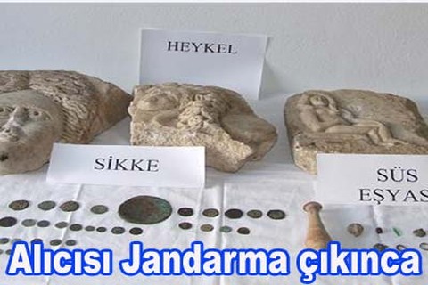 Alıcısı Jandarma çıkınca
