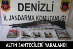 ALTIN SAHTECİLERİ YAKALANDI
