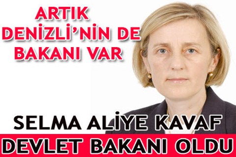 Artık Denizli’nin de Bakanı var