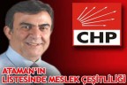 Ataman’ın listesinde meslek çeşitliliği
