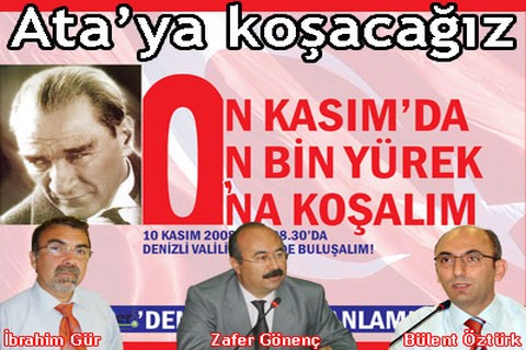 Ata’ya koşacağız