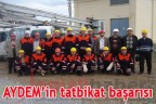 AYDEM’in tatbikat başarısı
