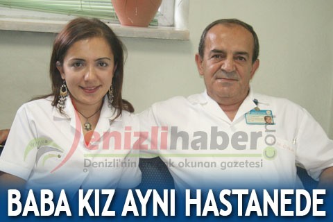 BABA KIZ AYNI HASTANEDE