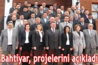 Bahtiyar, projelerini açıkladı