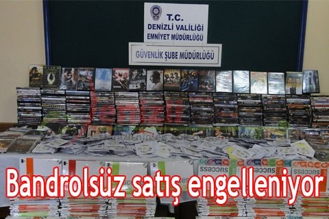 Bandrolsüz satış engelleniyor