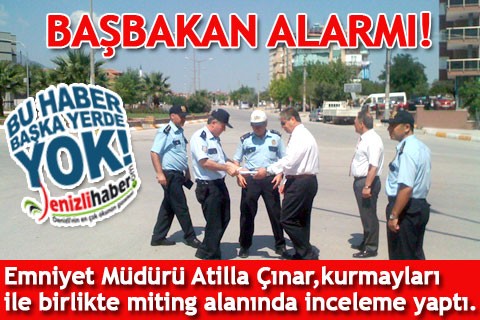BAŞBAKAN ALARMI!