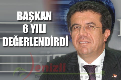 Başkan Zeybekci 6 yılı değerlendirdi