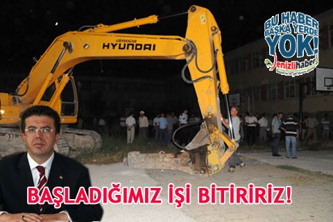 BAŞLADIĞIMIZ İŞİ BİTİRİRİZ!