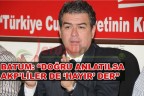 BATUM: “DOĞRU ANLATILSA AKP’LİLER DE ‘HAYIR’ DER”