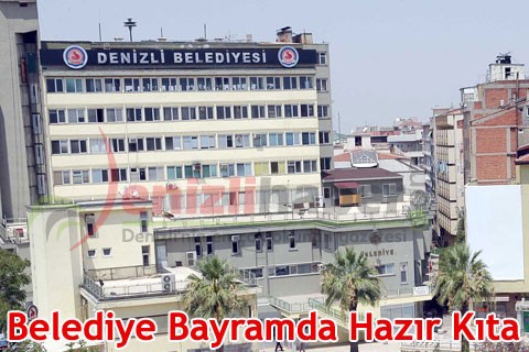 BELEDİYE BAYRAMDA HAZIR KITA