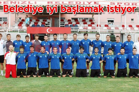 Belediye iyi başlamak istiyor