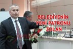 BELEDİYENİN YENİ PATRONU ZOLAN