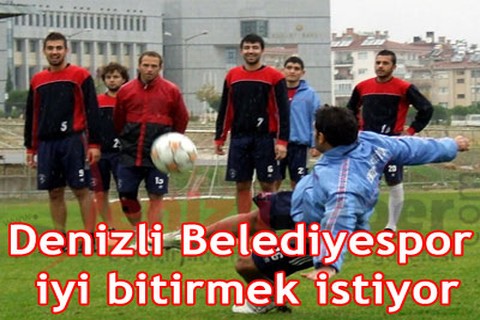Belediyespor iyi bitirmek istiyor