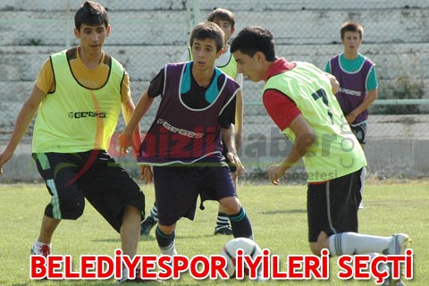 BELEDİYESPOR İYİLERİ SEÇTİ