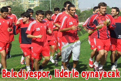 Belediyespor, liderle oynayacak