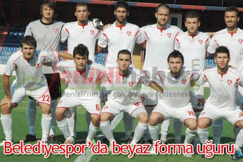 Belediyespor’da beyaz forma uğuru