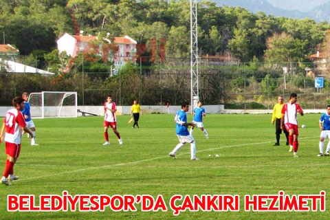 BELEDİYESPOR’DA ÇANKIRI HEZİMETİ