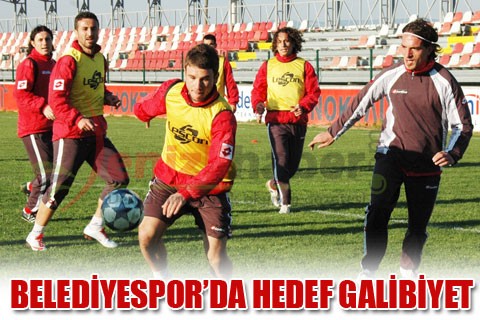 BELEDİYESPOR’DA HEDEF GALİBİYET
