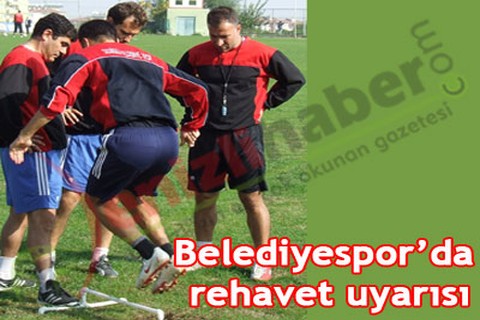 Belediyespor’da rehavet uyarısı