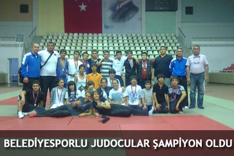 BELEDİYESPORLU JUDOCULAR ŞAMPİYON OLDU