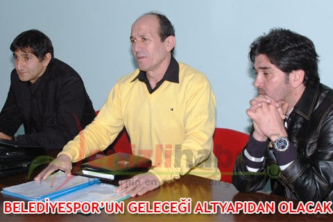 BELEDİYESPOR’UN GELECEĞİ ALTYAPIDAN OLACAK