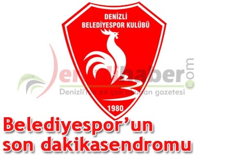 Belediyespor’un son dakika sendromu