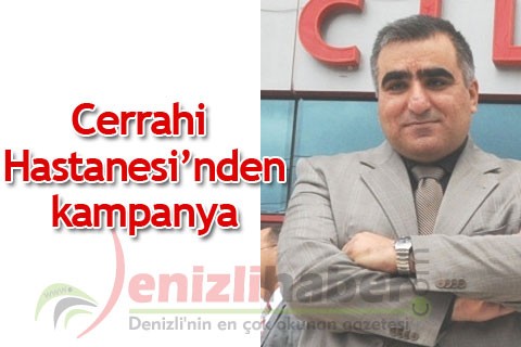 BSK Denizli Cerrahi Hastanesi’nden kampanya