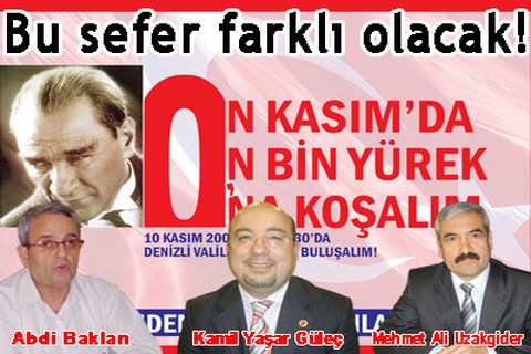 Bu sefer farklı olacak!