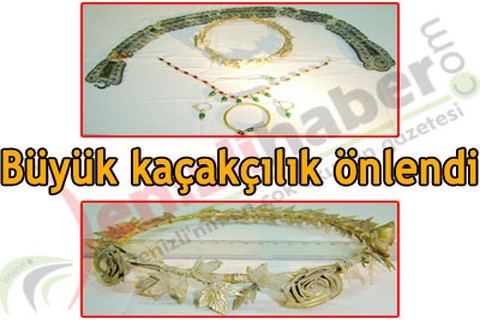 Büyük kaçakçılık önlendi