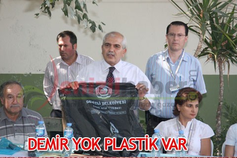 DEMİR YOK PLASTİK VAR