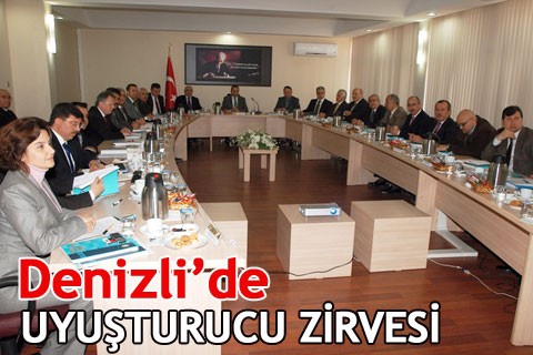 Denizli’de uyuşturucu zirvesi