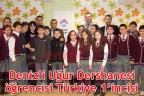 Denizli Uğur Dershanesi öğrencisi Türkiye 1’incisi