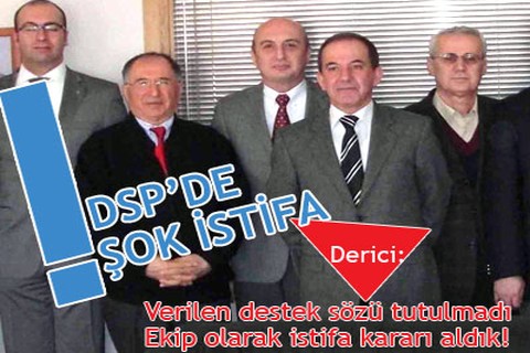 Derici, “Destek alamadık”