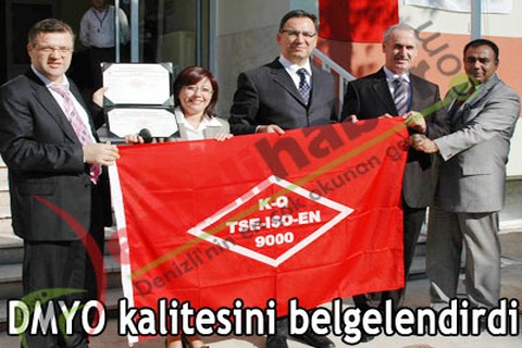DMYO kalitesini belgelendirdi
