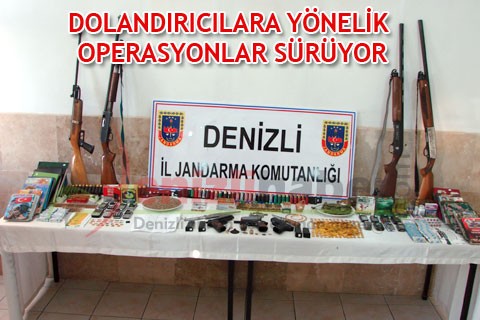 DOLANDIRICILARA YÖNELİK OPERASYONLAR SÜRÜYOR
