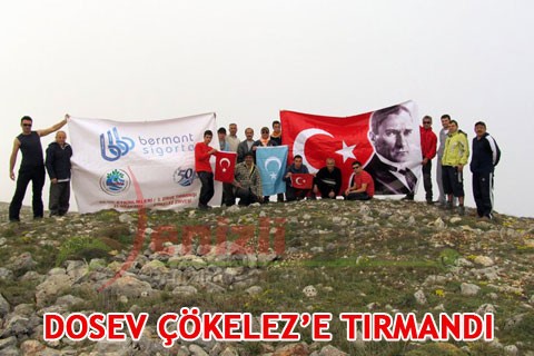 DOSEV ÇÖKELEZ’E TIRMANDI