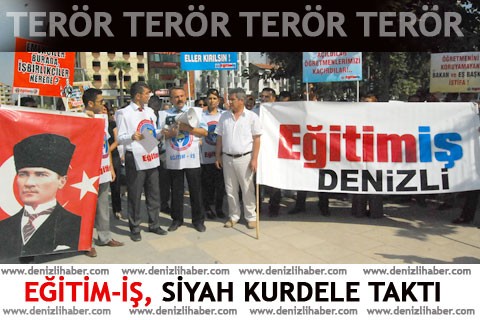 EĞİTİM-İŞ, SİYAH KURDELE TAKTI