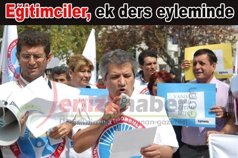 Eğitimciler, ek ders eyleminde