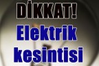 Elektrik kesintisi var