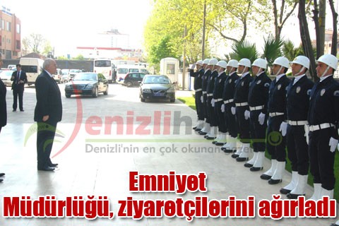 Emniyet Müdürlüğü, ziyaretçilerini ağırladı