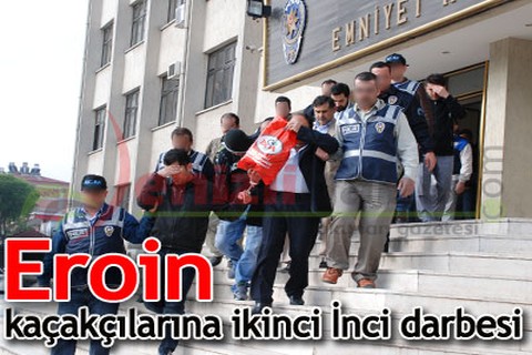 Eroin kaçakçılarına ikinci İnci darbesi