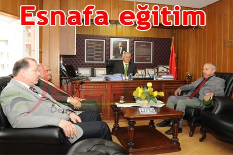 Esnafa eğitim