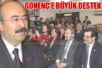Gönenç’e büyük destek