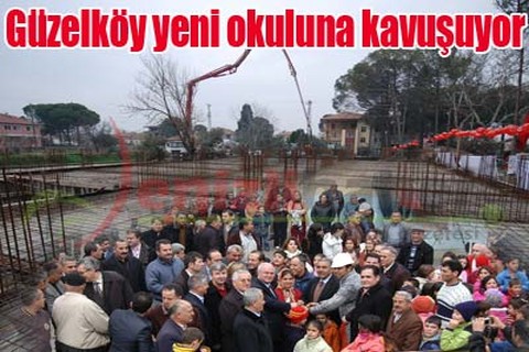 Güzelköy yeni okuluna kavuşuyor
