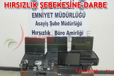 HIRSIZLIK ŞEBEKESİNE DARBE
